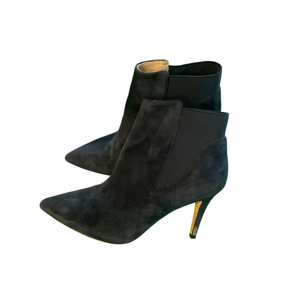 Boden Women’s Navy Suede Elsworth Ankle Boots Size 39 ( US 8) Sophisticated,